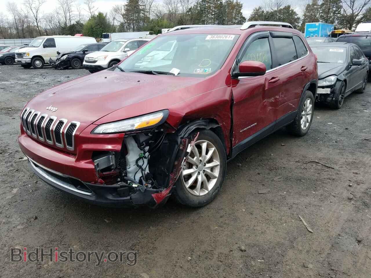 2015 JEEP CHEROKEE - VIN: 1C4PJMDS7FW521723 - Фото 2