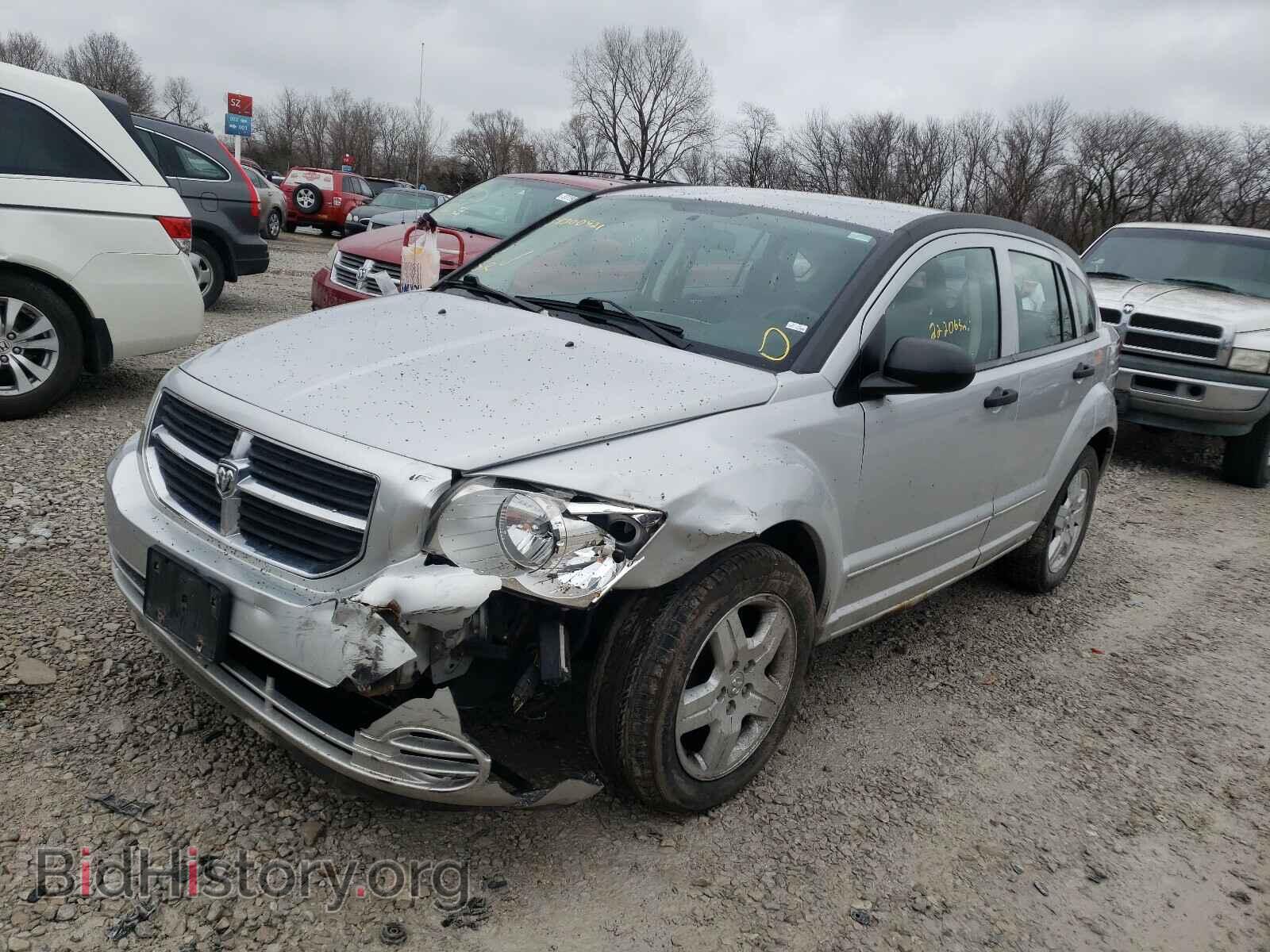 2008 DODGE CALIBER - VIN: 1B3HB48B88D584020 - Фото 2