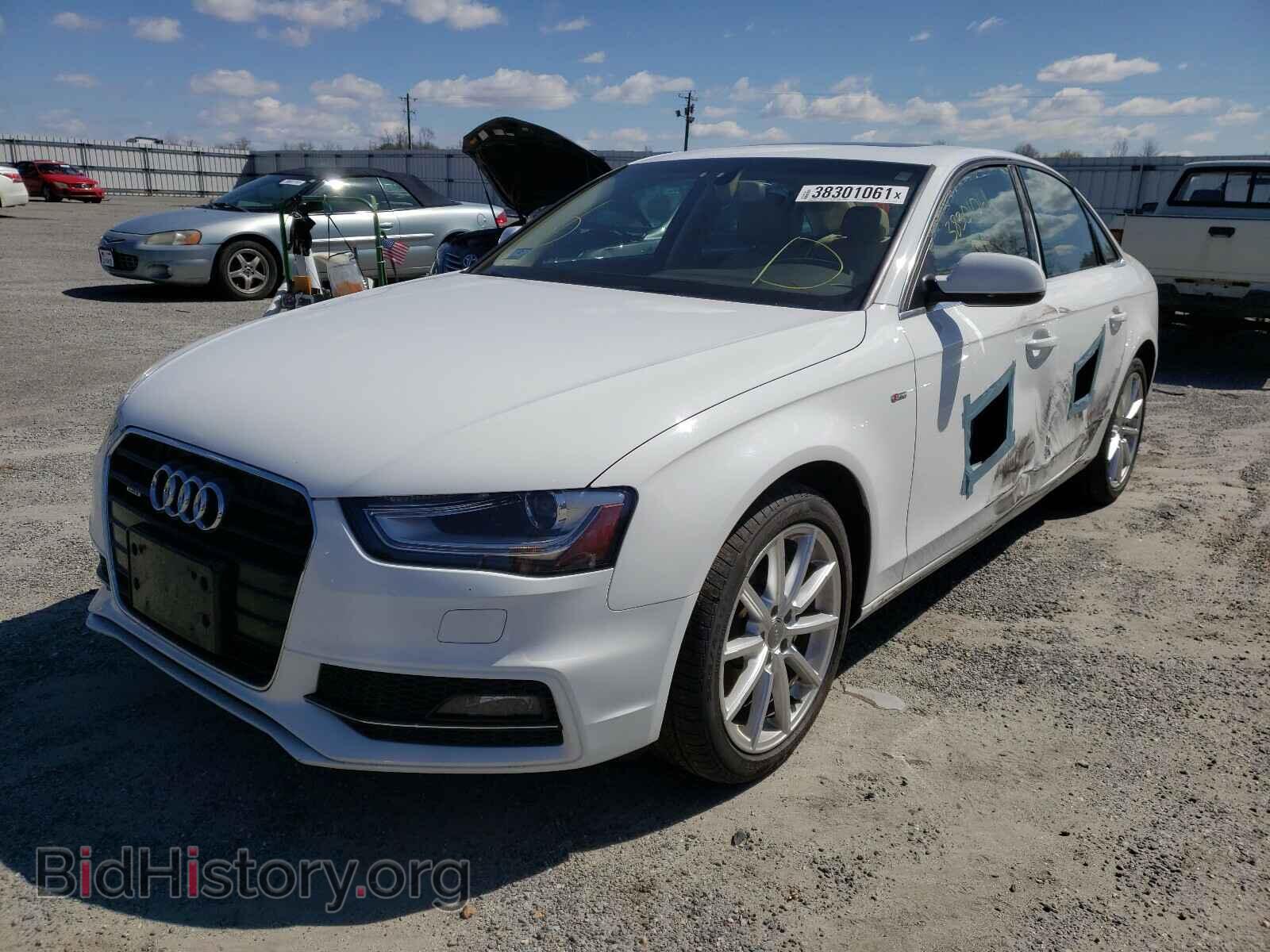 2014 AUDI A4 - VIN: WAUFFAFL5EN011017 - Фото 2