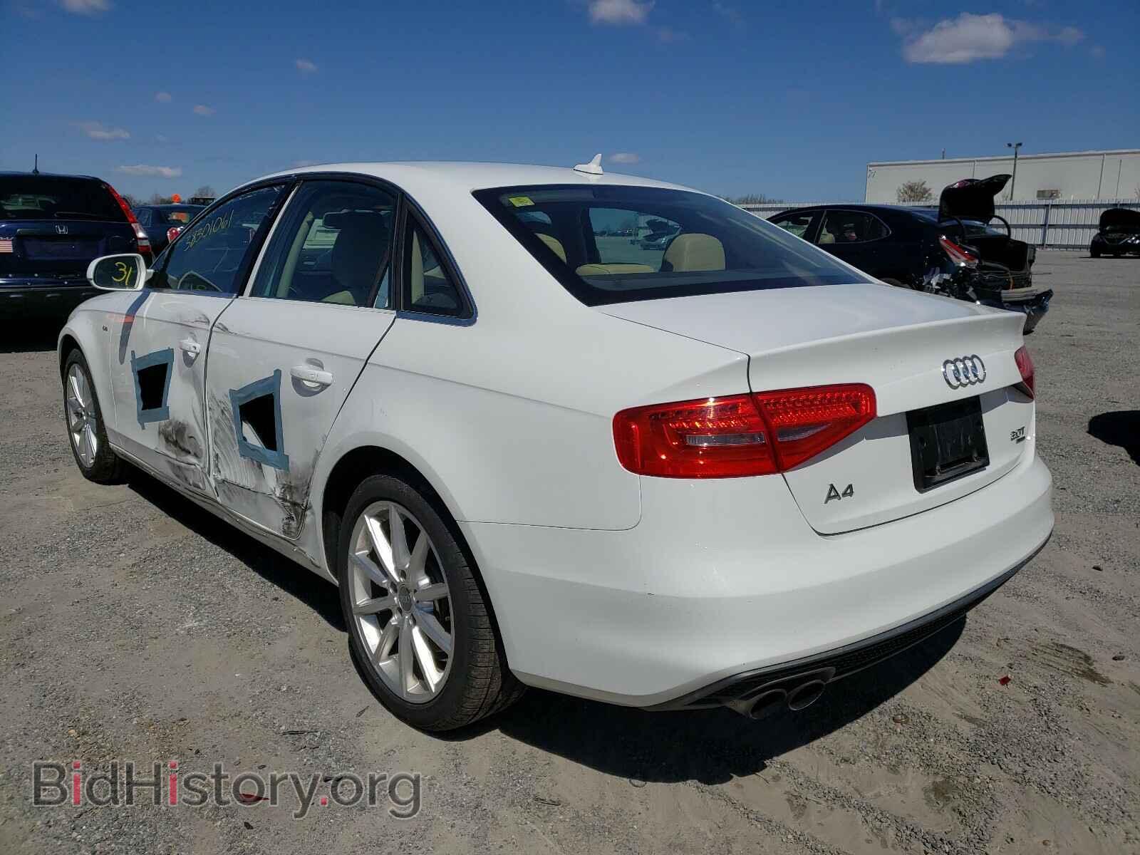 2014 AUDI A4 - VIN: WAUFFAFL5EN011017 - Фото 3
