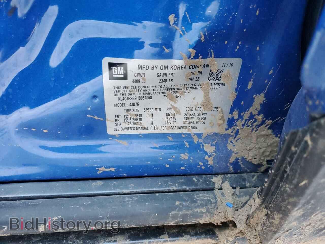 2017 BUICK ENCORE - VIN: KL4CJESB9HB057068 - Фото 12