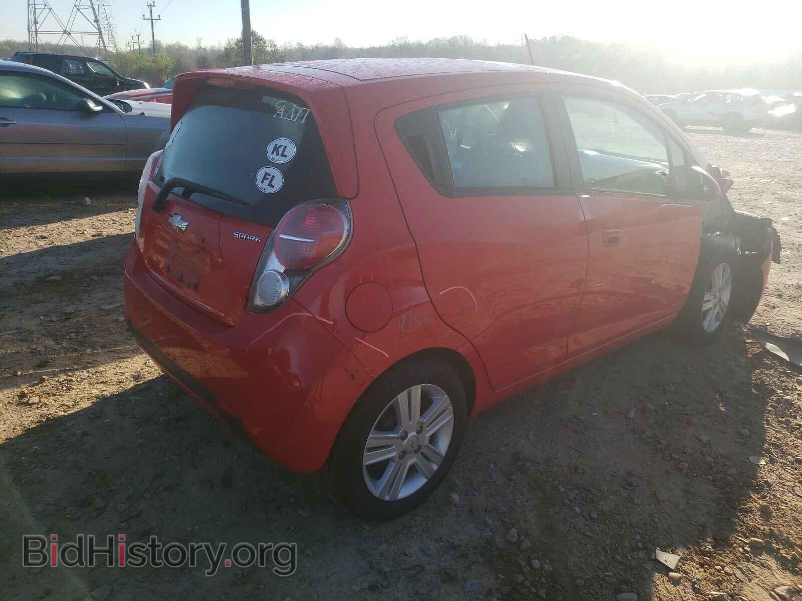 2014 CHEVROLET SPARK - VIN: KL8CB6S92EC479445 - Фото 4