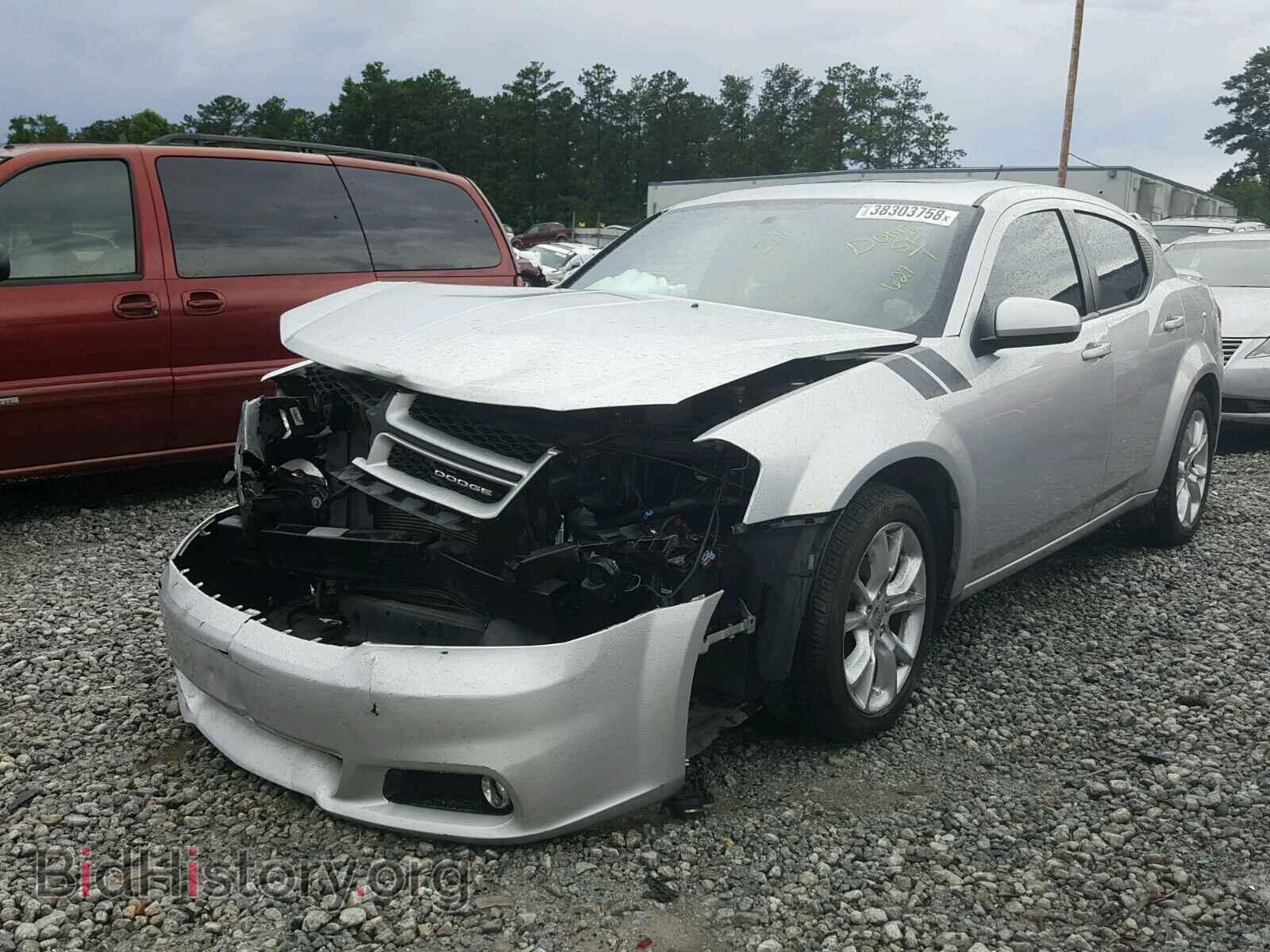 2012 DODGE AVENGER - VIN: 1C3CDZBG0CN143039 - Фото 2