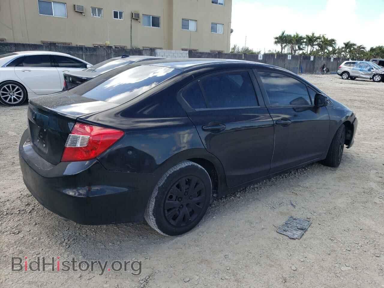 2012 HONDA CIVIC - VIN: 19XFB2F59CE046263 - Фото 3