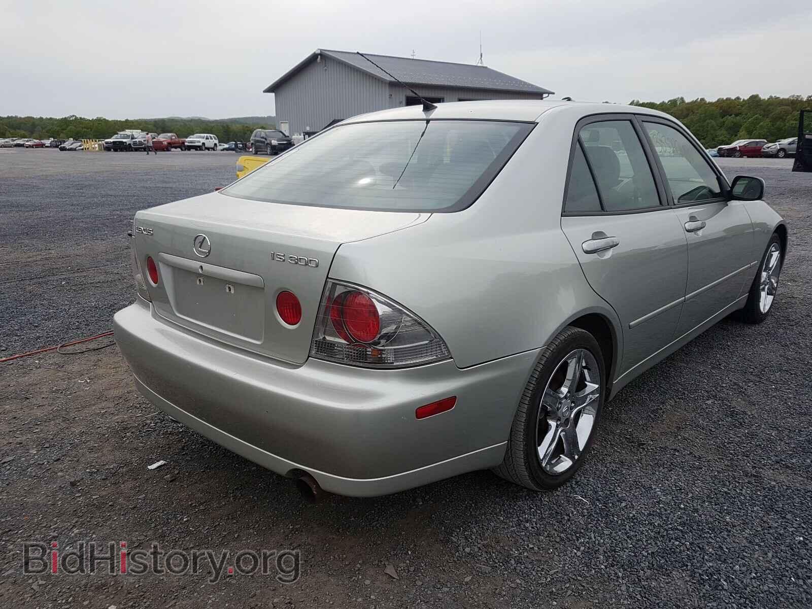 2001 LEXUS IS - VIN: JTHBD182310014225 - Фото 4
