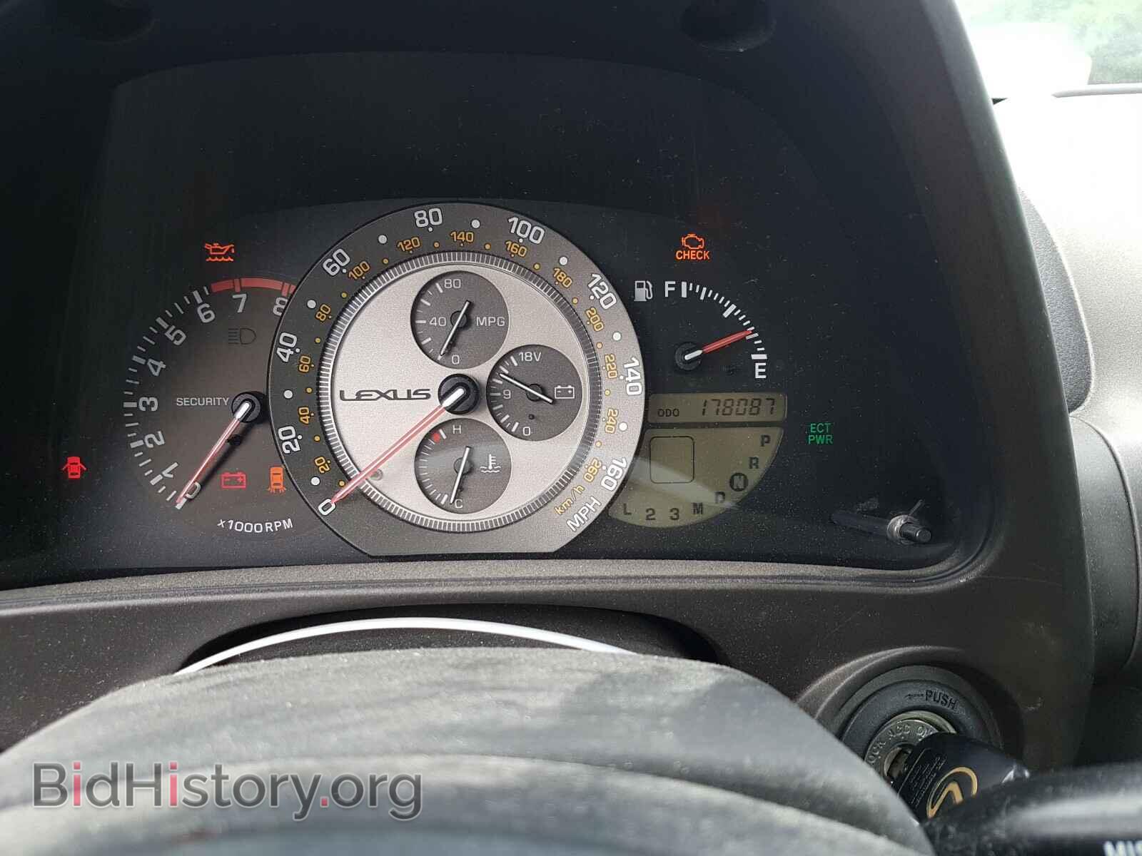 2001 LEXUS IS - VIN: JTHBD182310014225 - Фото 8