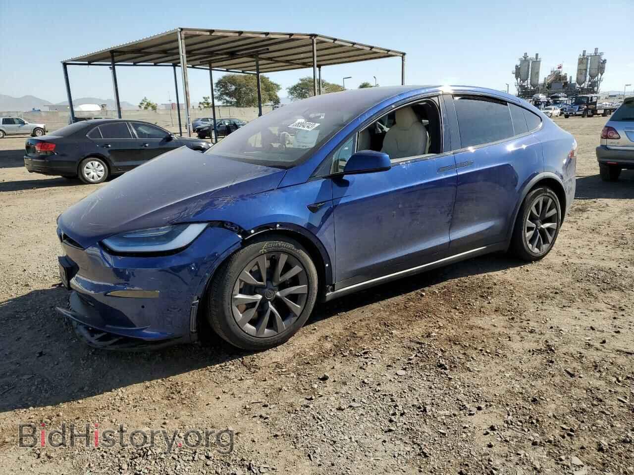 Photo 7SAXCBE52NF327145 - TESLA MODEL X 2022