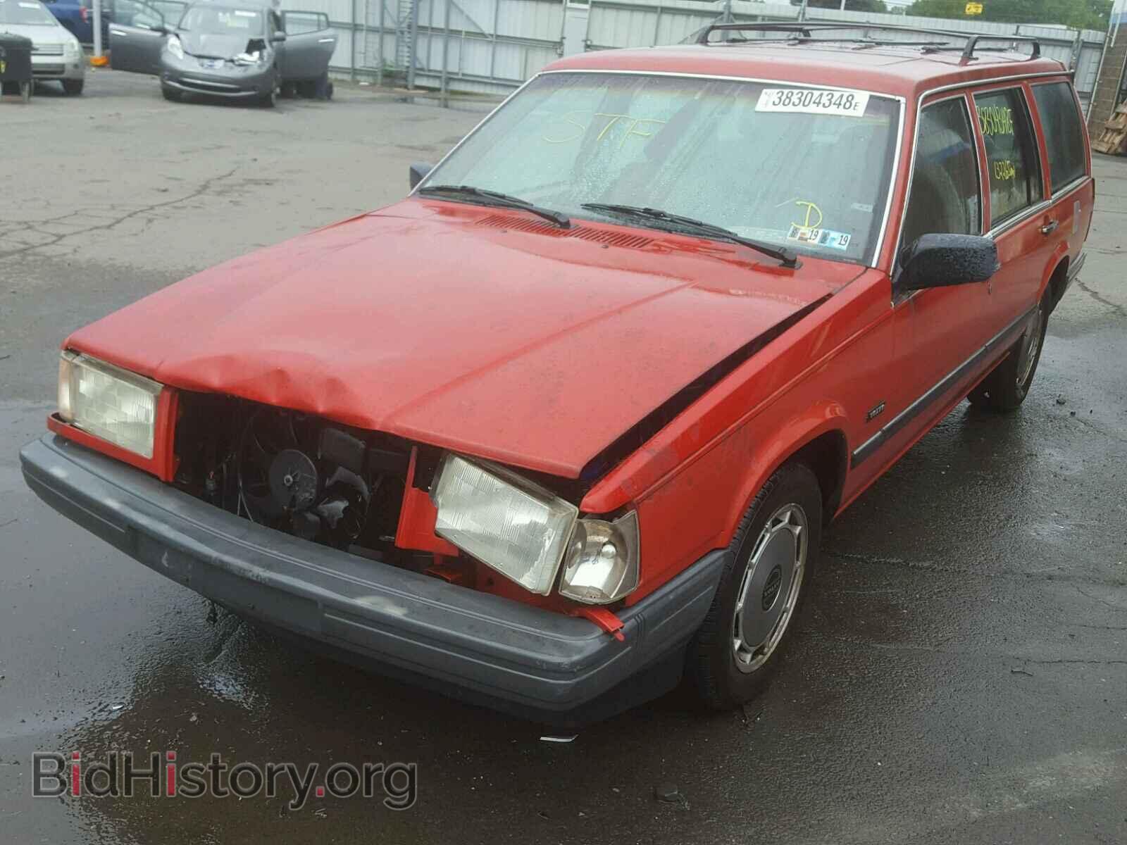 1990 VOLVO 740 - VIN: YV1FA8953L1304792 - Фото 2