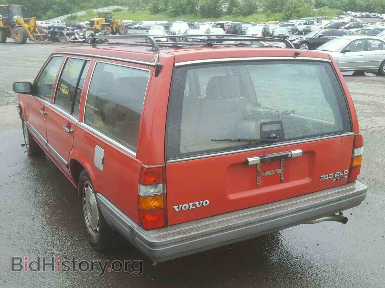1990 VOLVO 740 - VIN: YV1FA8953L1304792 - Фото 3