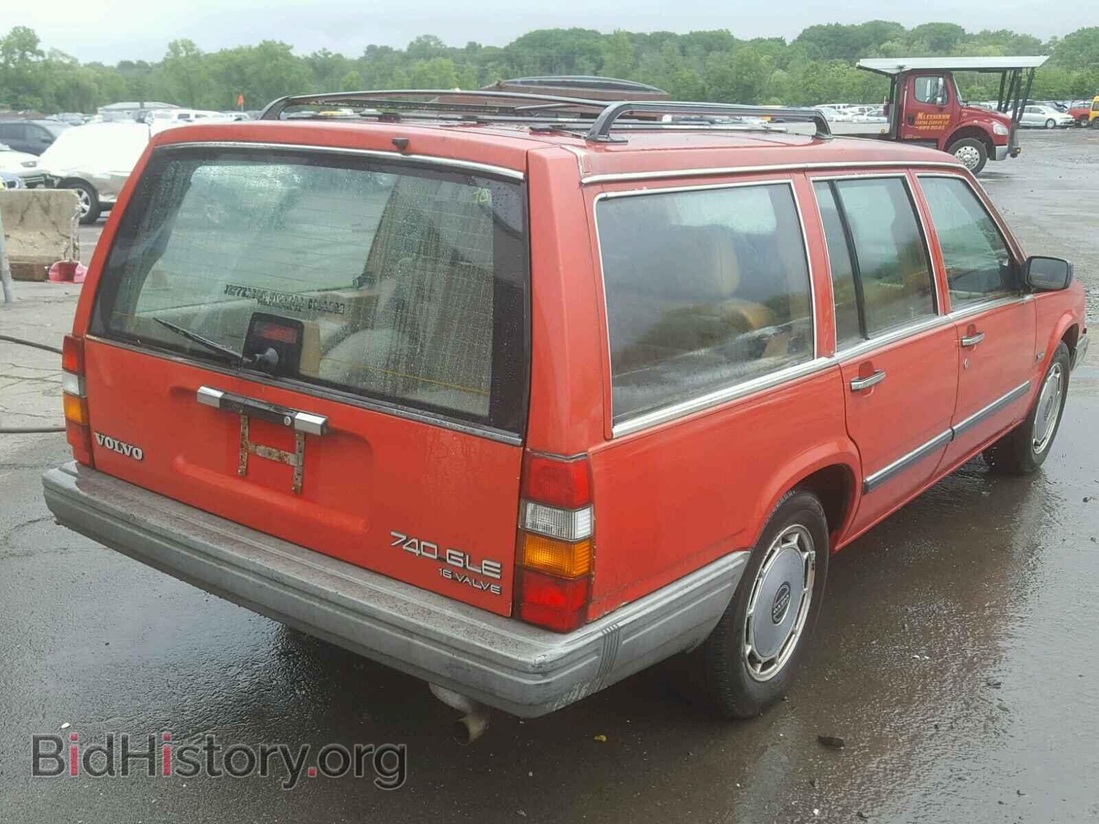 1990 VOLVO 740 - VIN: YV1FA8953L1304792 - Фото 4