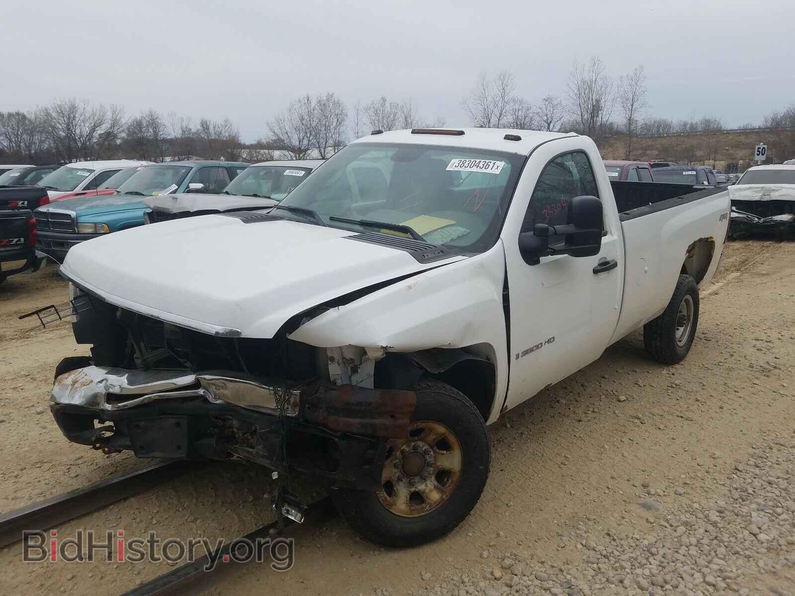 2008 CHEVROLET SILVERADO - VIN: 1GCHK34K68E203483 - Фото 2