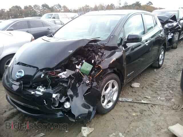 2014 NISSAN LEAF - VIN: 1N4AZ0CP5EC340601 - Фото 2