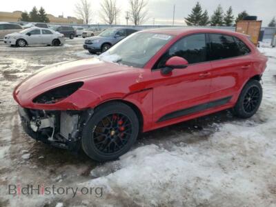 2017 Porsche MACAN Macan GTS, красный — VIN WP1AG2A50HLB55159, Copart