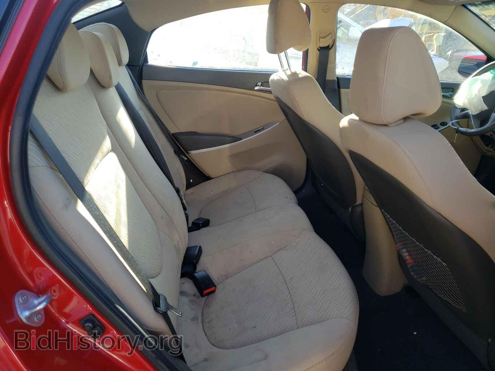 2014 HYUNDAI ACCENT - VIN: KMHCU4AEXEU597463 - Фото 6