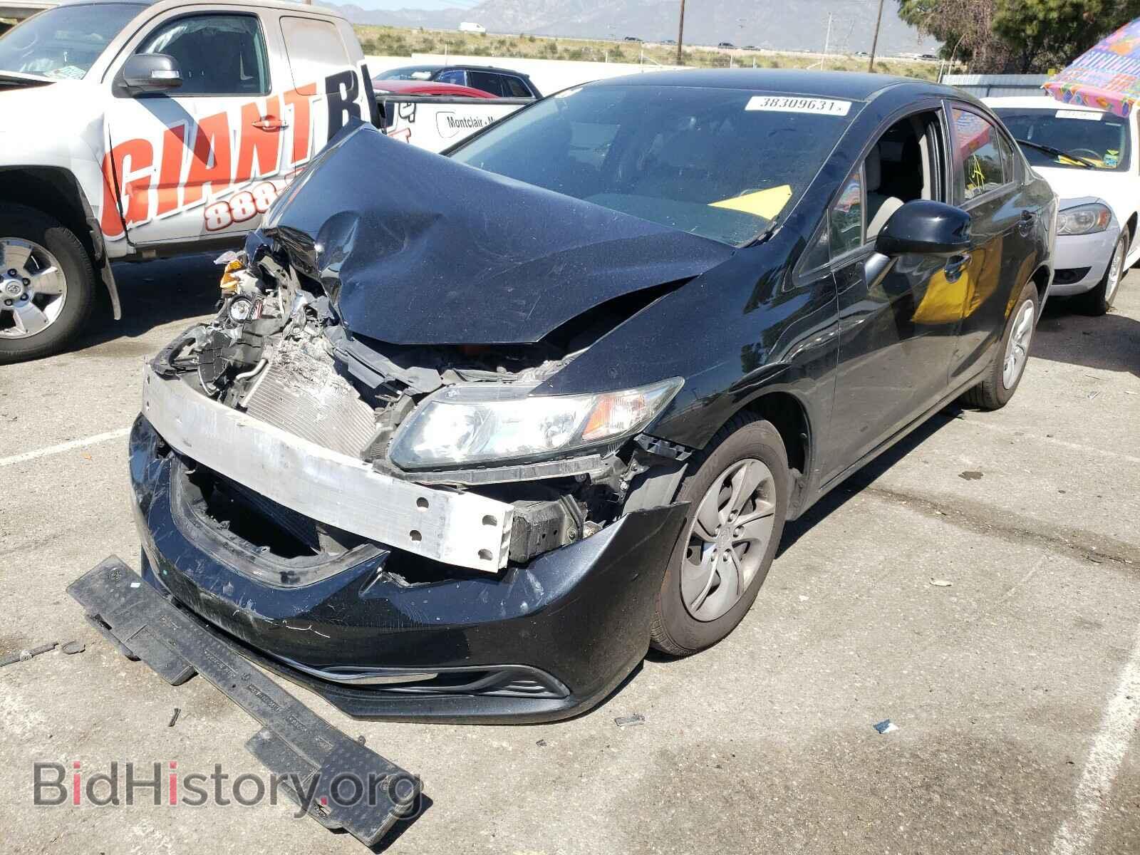 2013 HONDA CIVIC - VIN: 19XFB2F54DE263043 - Фото 2