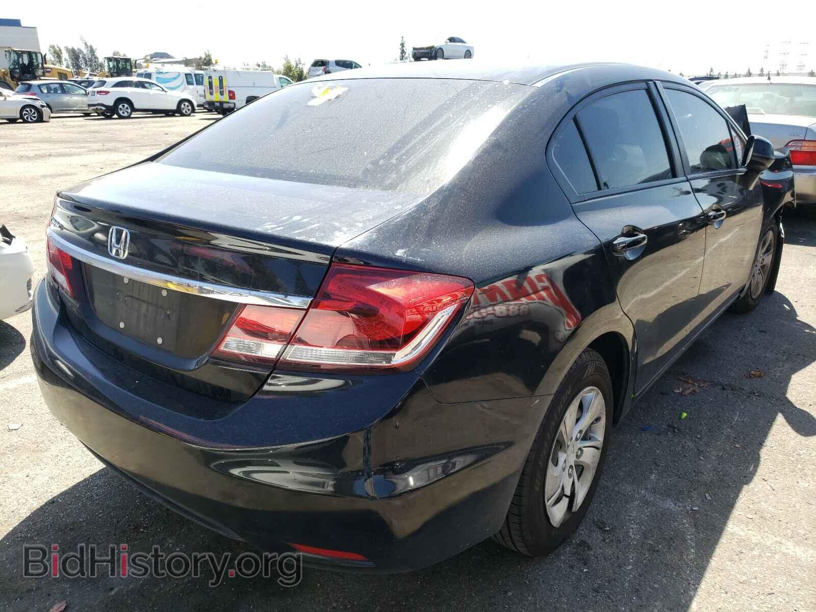 2013 HONDA CIVIC - VIN: 19XFB2F54DE263043 - Фото 4
