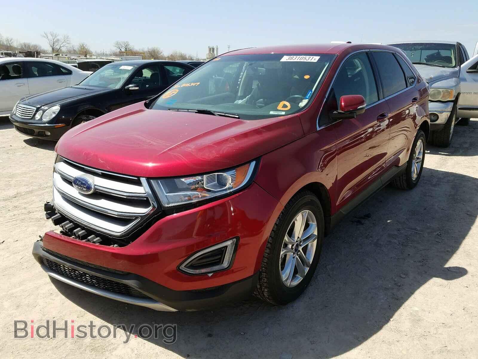 2017 FORD EDGE - VIN: 2FMPK4J95HBB46347 - Фото 2