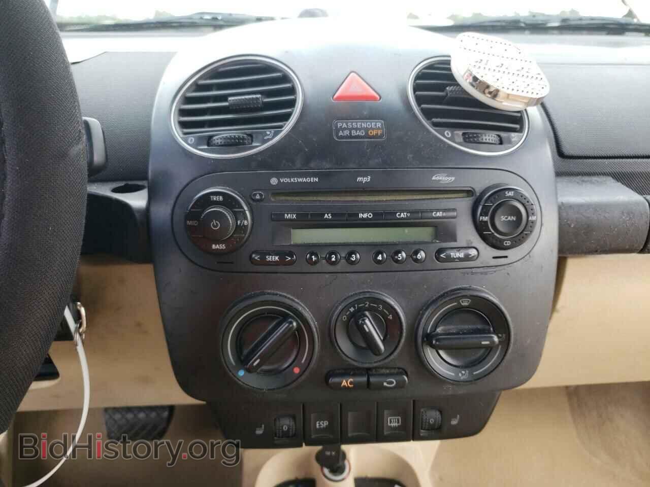 2007 VOLKSWAGEN BEETLE - VIN: 3VWSF31Y27M419582 - Фото 9