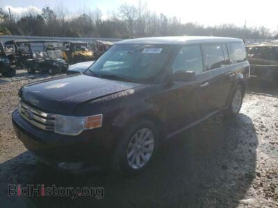 2011 Ford FLEX Flex SEL, burgundy — VIN 2FMGK5CC2BBD08151, Copart