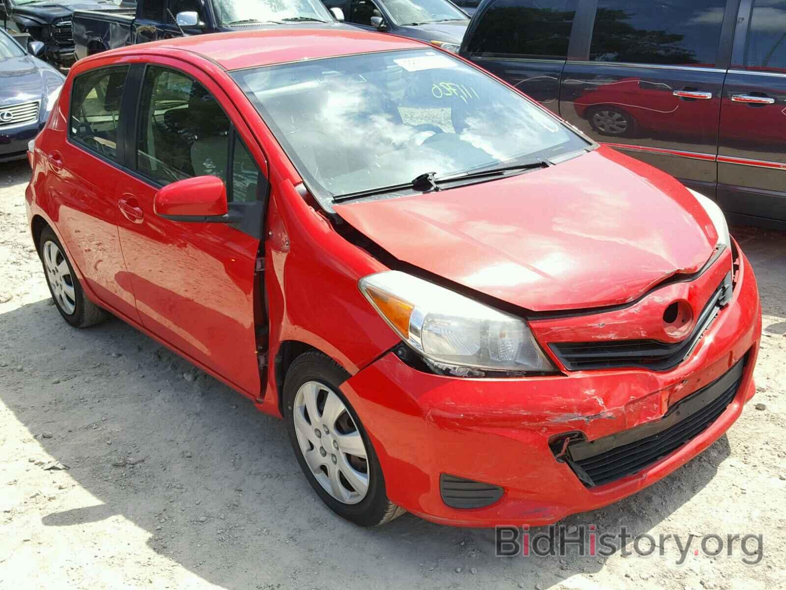 Photo JTDKTUD32DD553856 - TOYOTA YARIS 2013