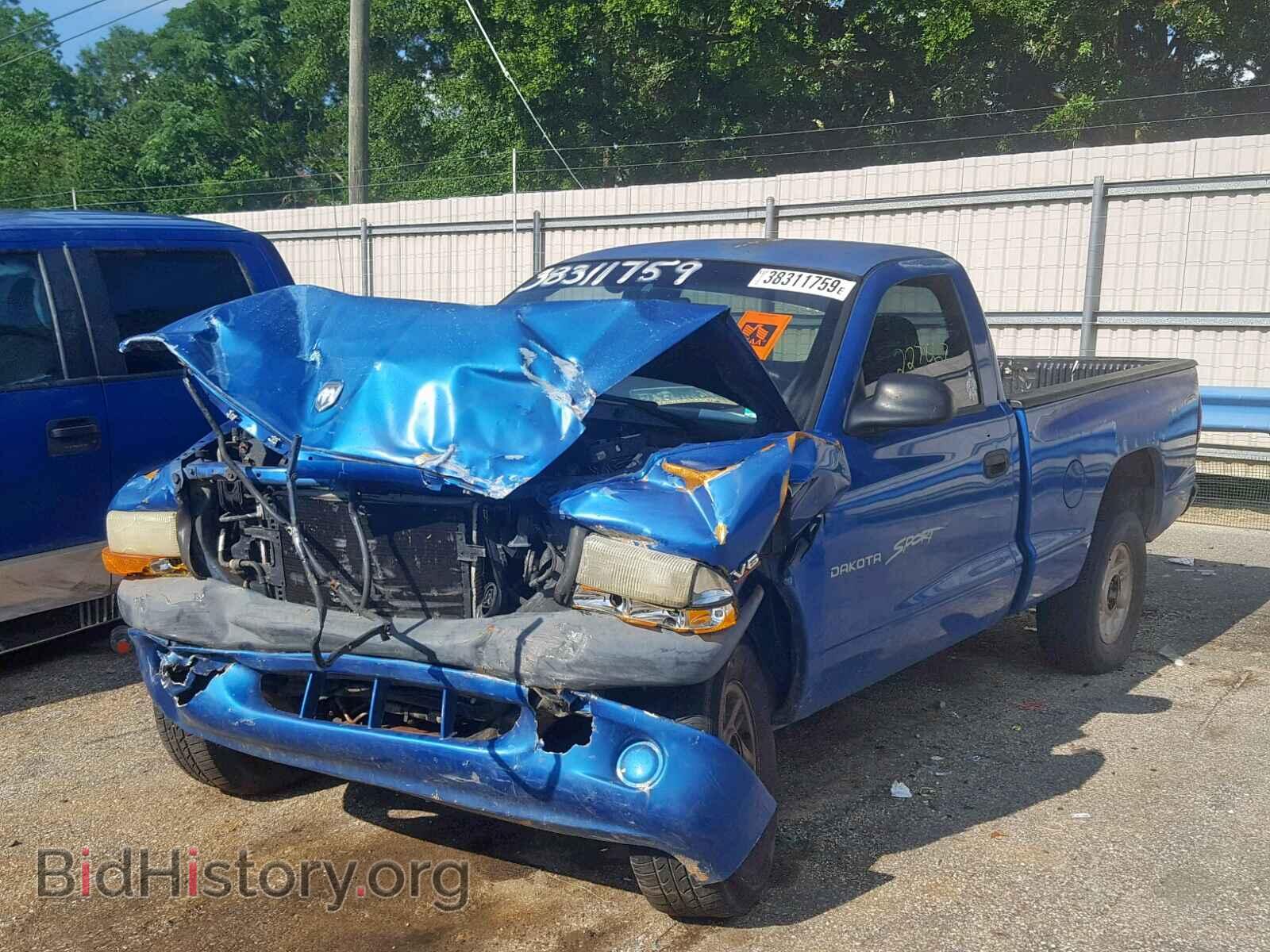 2000 DODGE DAKOTA - VIN: 1B7GG26X1YS526227 - Фото 2