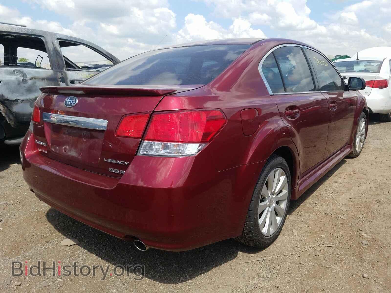 2012 SUBARU LEGACY - VIN: 4S3BMDC63C2012303 - Фото 4