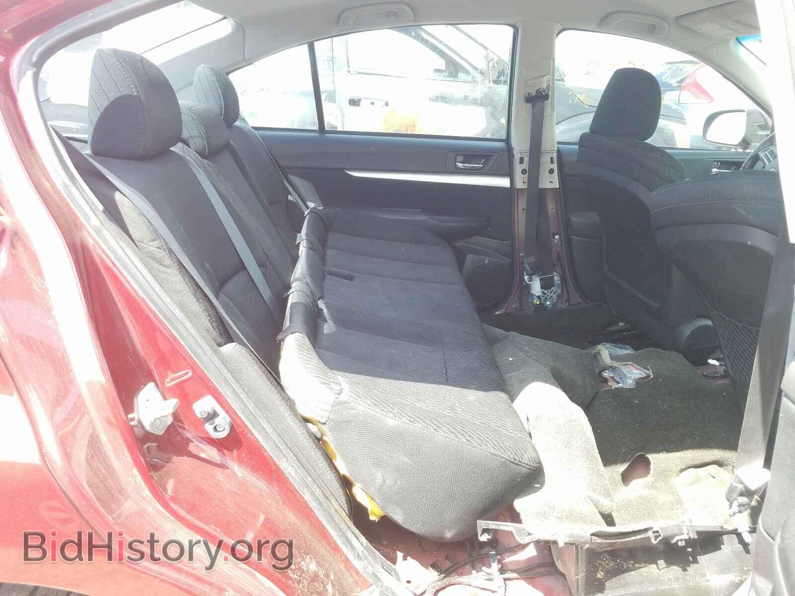2012 SUBARU LEGACY - VIN: 4S3BMDC63C2012303 - Фото 6