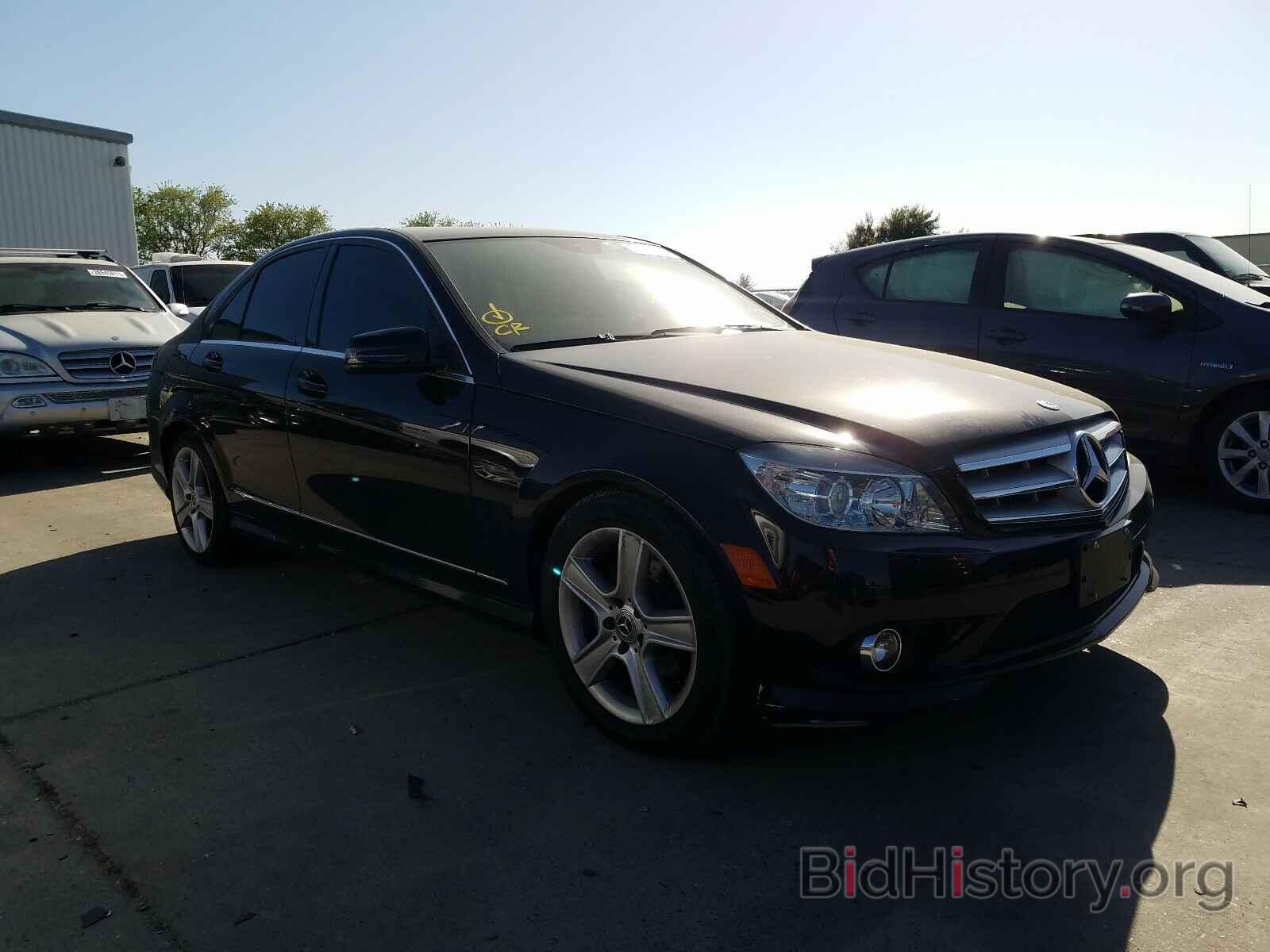 Photo WDDGF5EB4AR086226 - MERCEDES-BENZ C CLASS 2010