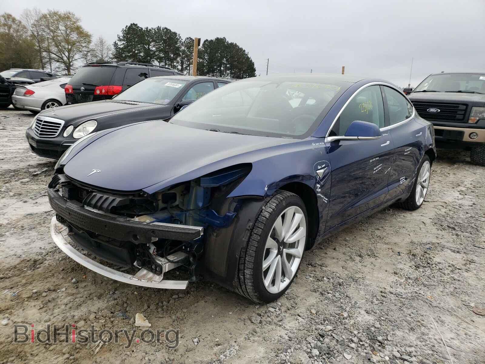 2019 TESLA MODEL 3 - VIN: 5YJ3E1EA1KF317778 - Фото 2