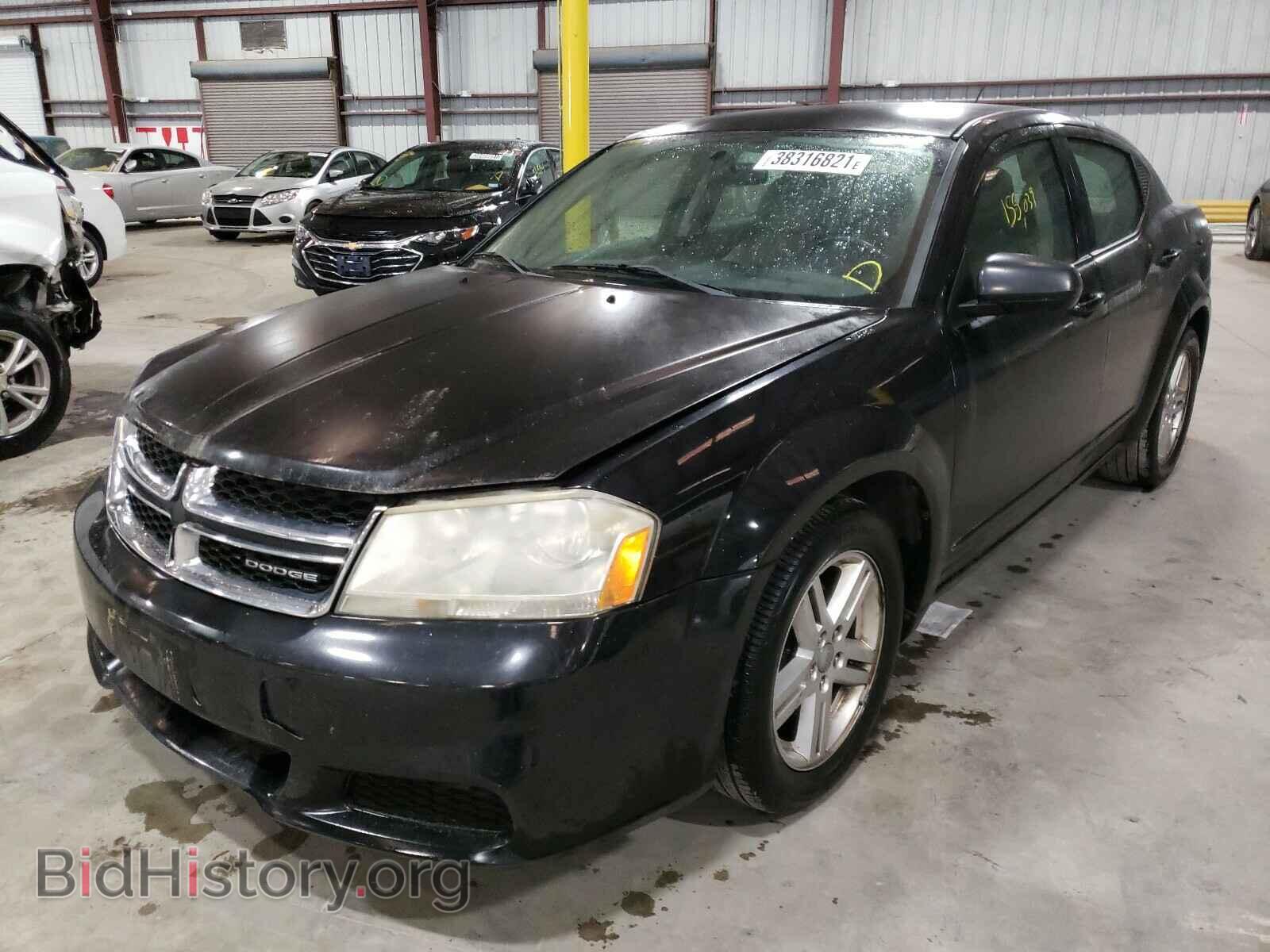 2012 DODGE AVENGER - VIN: 1C3CDZCB9CN179430 - Фото 2