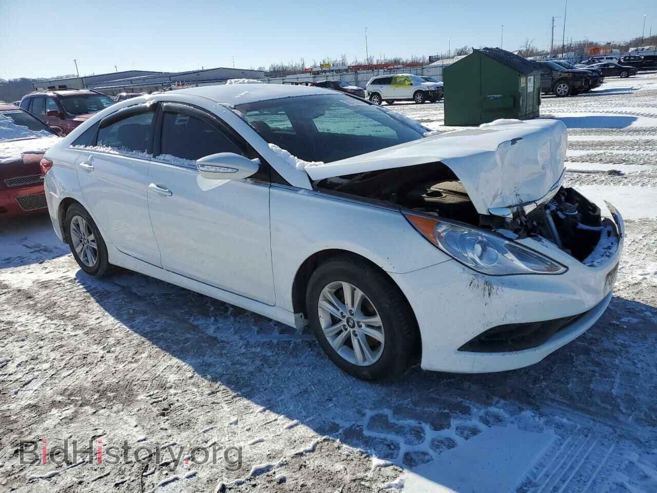 2014 HYUNDAI SONATA - VIN: 5NPEB4AC6EH925893 - Фото 4