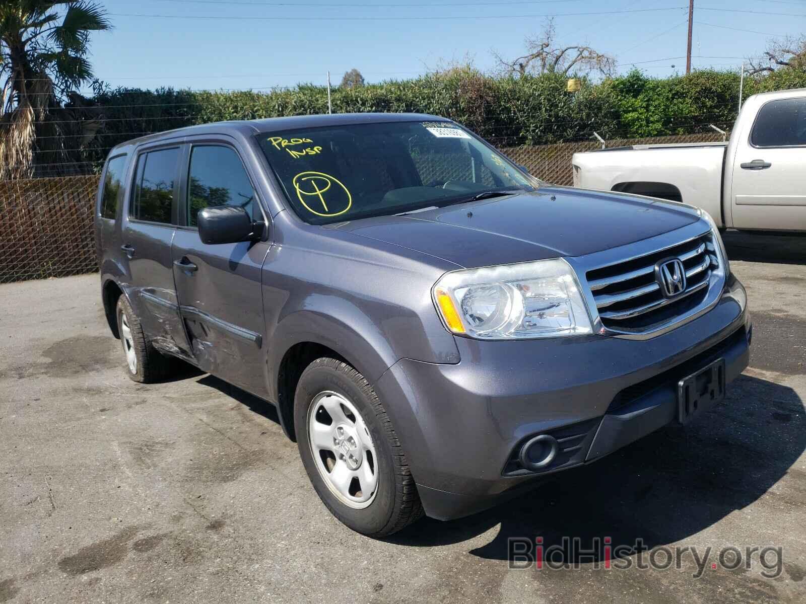 Фотография 5FNYF3H20EB017205 - HONDA PILOT 2014