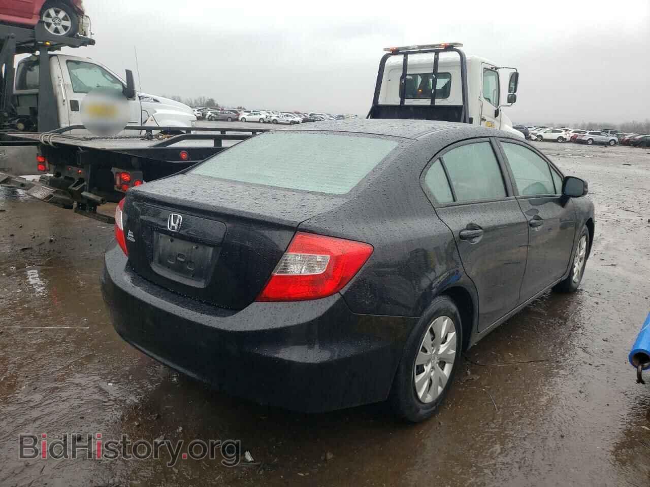 2012 HONDA CIVIC - VIN: 19XFB2F51CE366502 - Фото 4