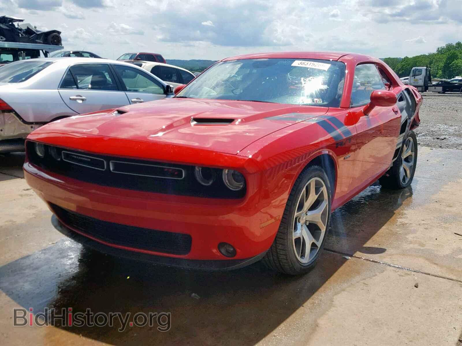 2015 DODGE CHALLENGER - VIN: 2C3CDZBT0FH732411 - Фото 2