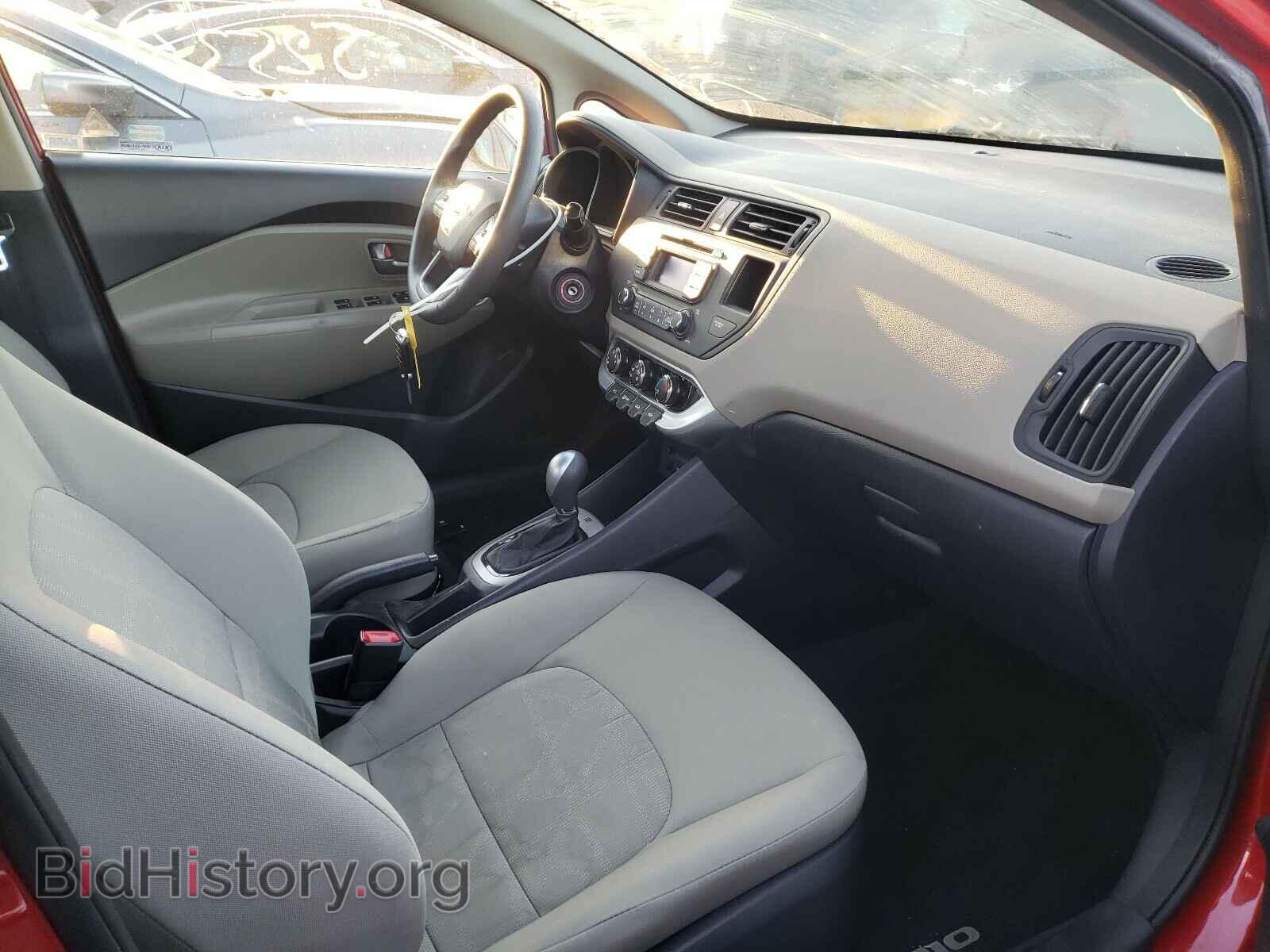 2015 KIA RIO - VIN: KNADM4A36F6465990 - Фото 5
