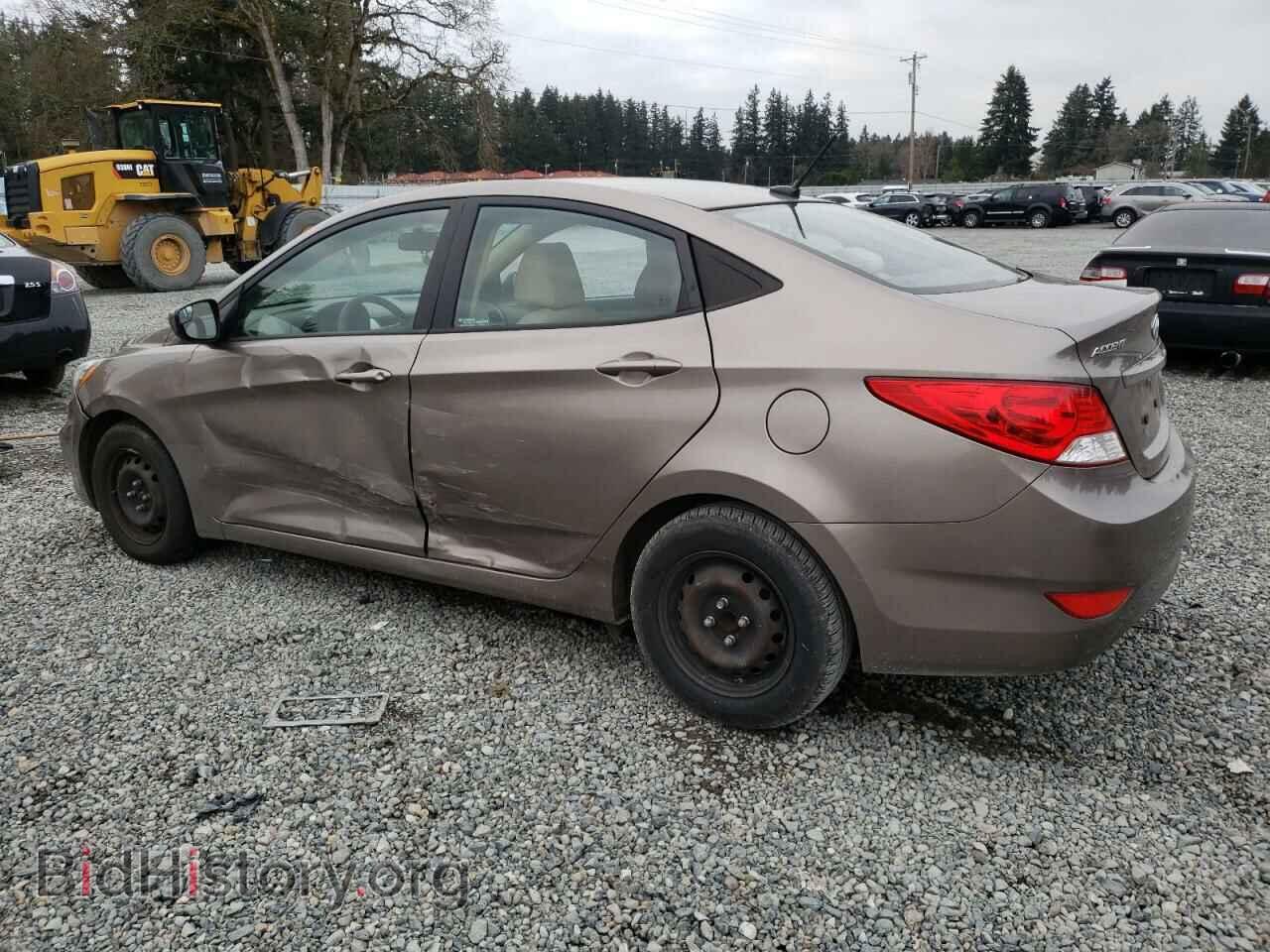 2014 HYUNDAI ACCENT - VIN: KMHCT4AE7EU705461 - Фото 2