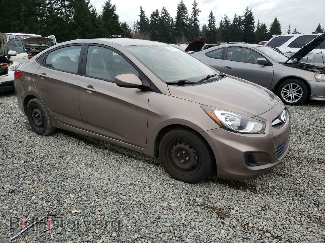 2014 HYUNDAI ACCENT - VIN: KMHCT4AE7EU705461 - Фото 4