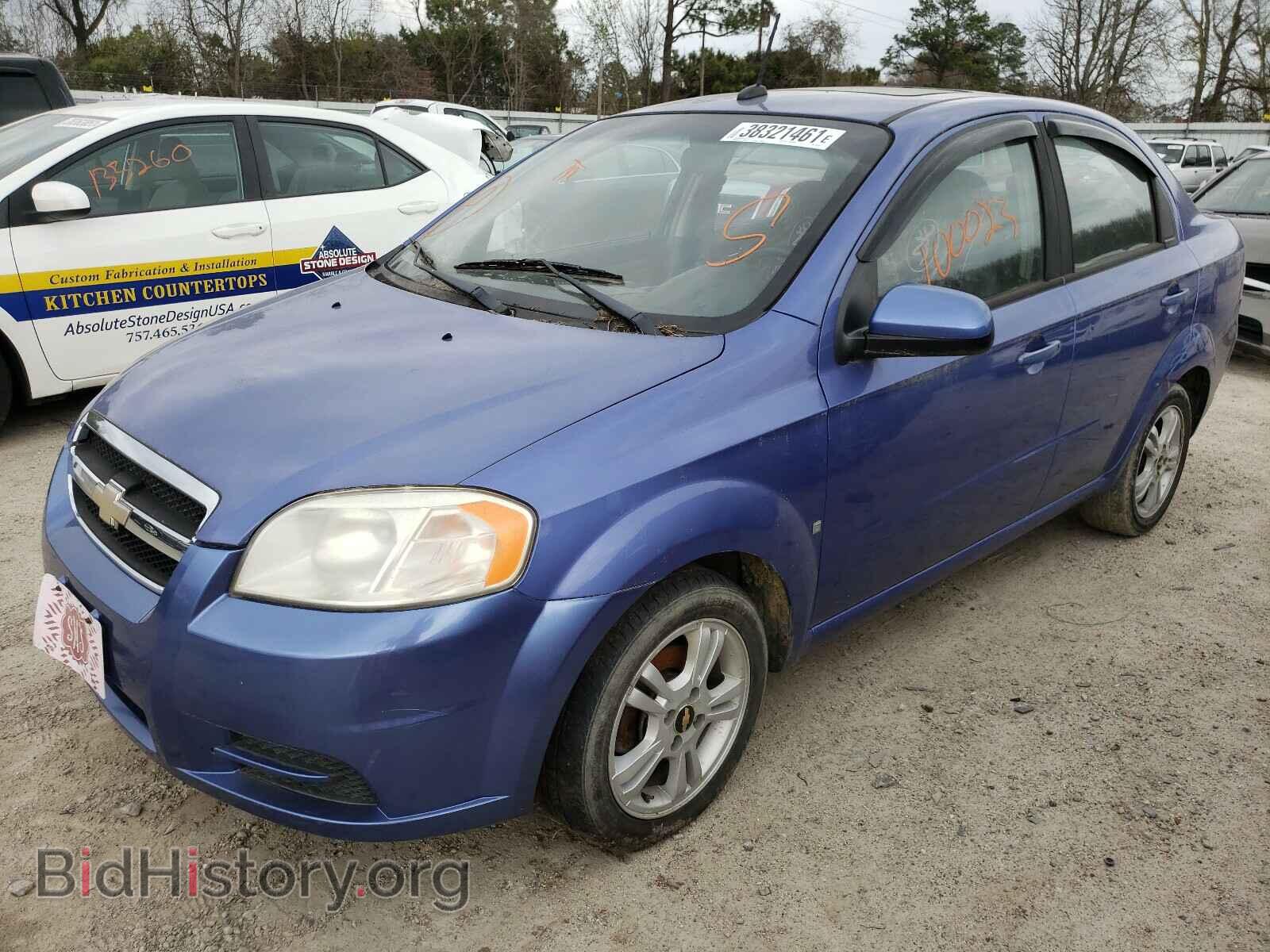 2009 CHEVROLET AVEO - VIN: KL1TD56E89B667442 - Фото 2
