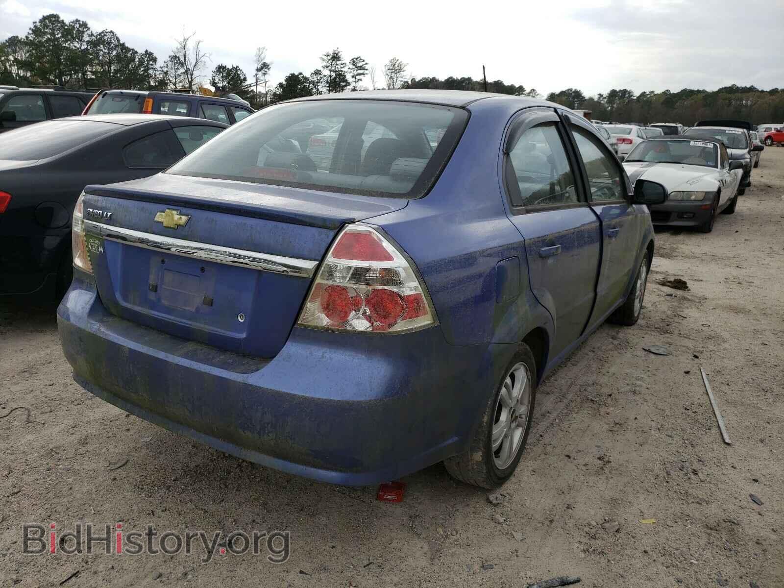 2009 CHEVROLET AVEO - VIN: KL1TD56E89B667442 - Фото 4