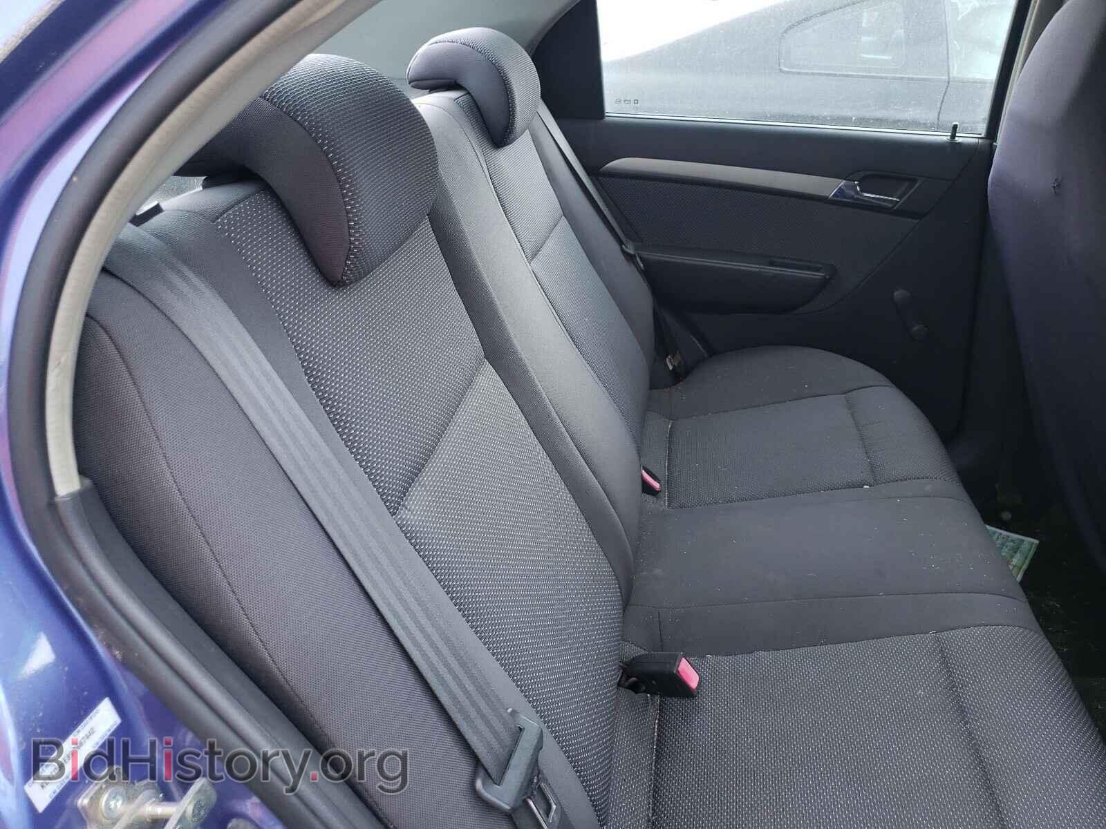 2009 CHEVROLET AVEO - VIN: KL1TD56E89B667442 - Фото 6