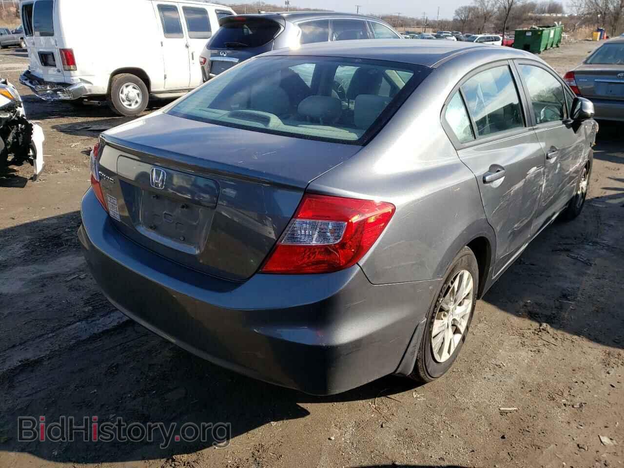 2012 HONDA CIVIC - VIN: 2HGFB2F56CH330875 - Фото 3