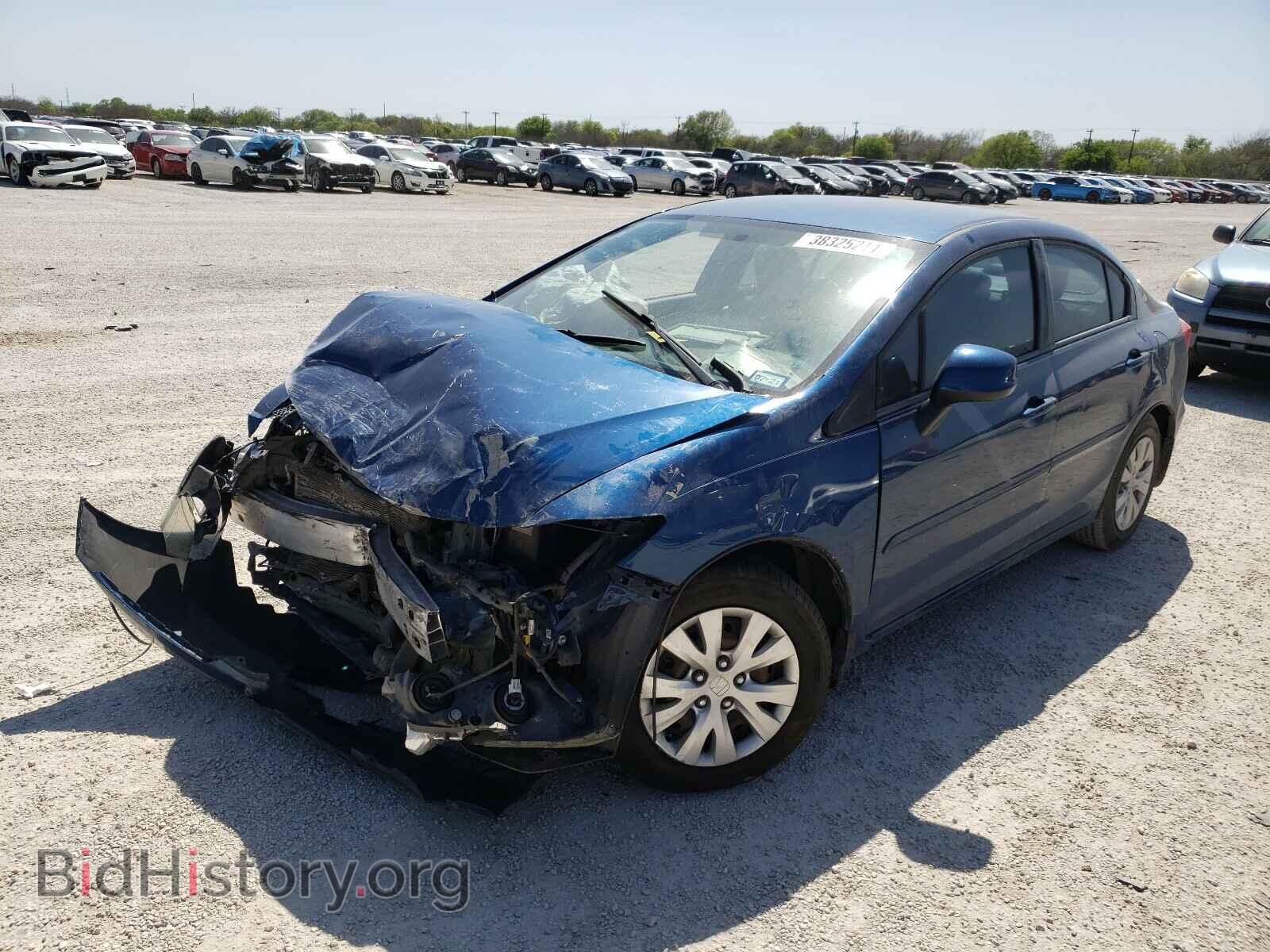 2012 HONDA CIVIC - VIN: 19XFB2F5XCE349438 - Фото 2