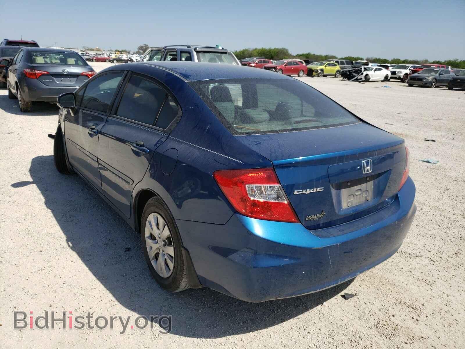 2012 HONDA CIVIC - VIN: 19XFB2F5XCE349438 - Фото 3