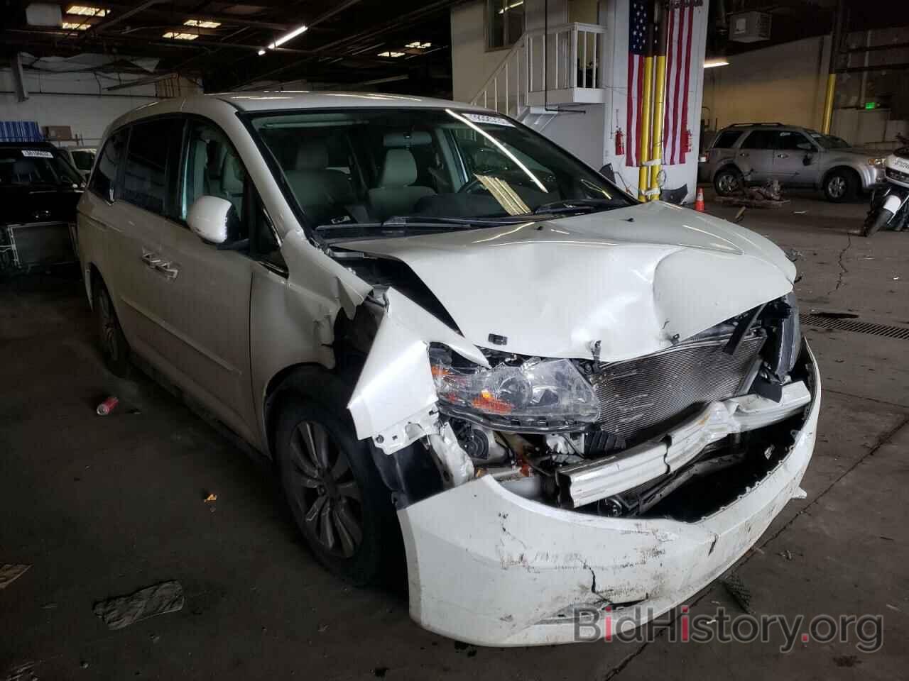 Фотография 5FNRL5H44FB022743 - HONDA ODYSSEY 2015