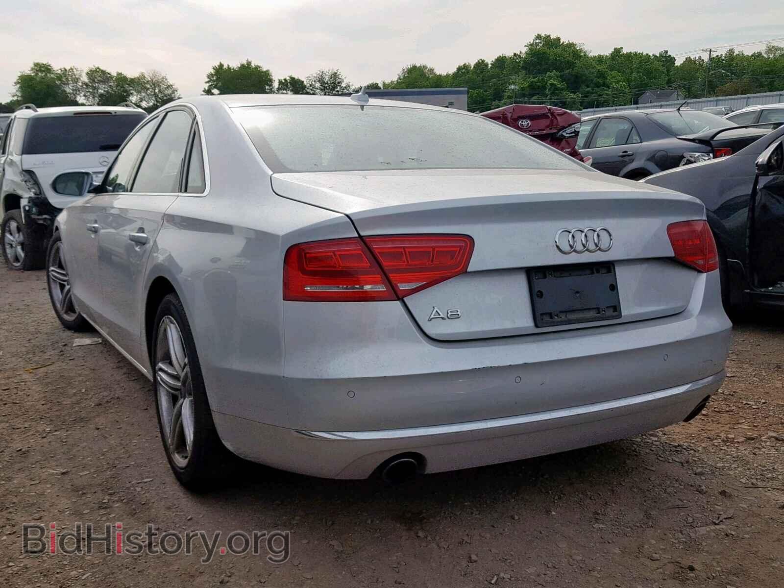 2013 AUDI A8 - VIN: WAUAGAFD2DN008512 - Фото 3