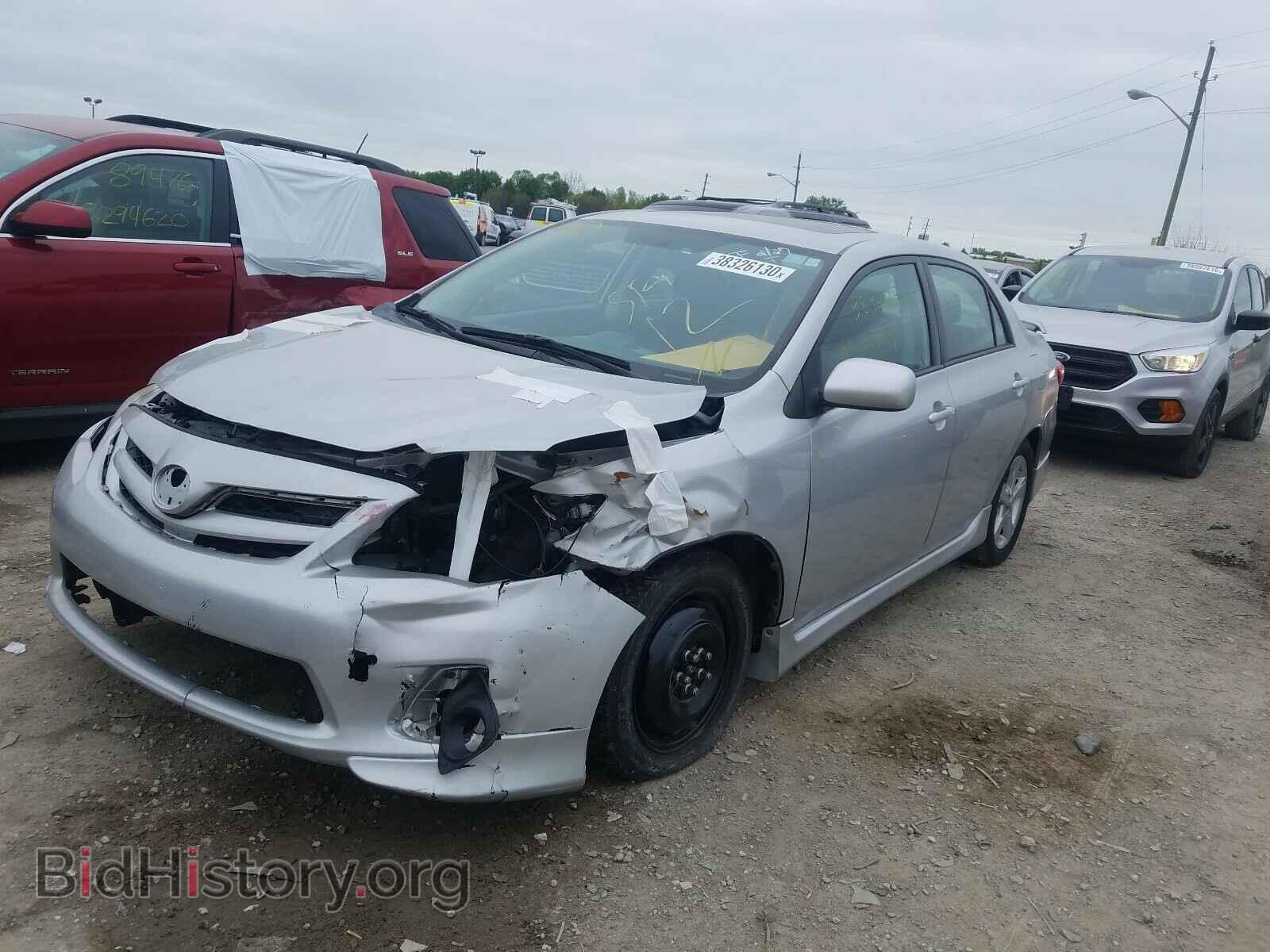 2012 TOYOTA COROLLA - VIN: 2T1BU4EE1CC908699 - Фото 2