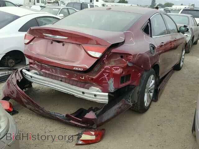 2015 CHRYSLER 200 - VIN: 1C3CCCAB6FN521634 - Фото 4