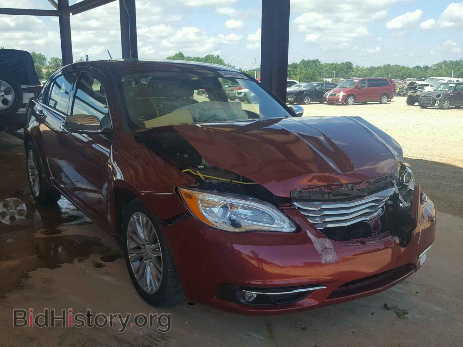 Фотография 1C3CCBCG3CN326072 - CHRYSLER 200 2012
