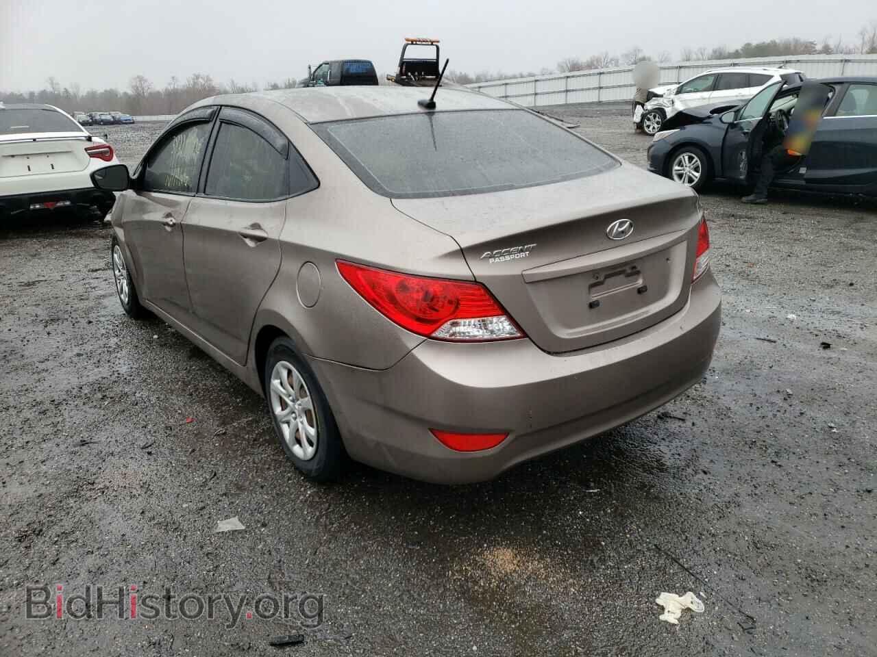 2014 HYUNDAI ACCENT - VIN: KMHCT4AE8EU692736 - Фото 3