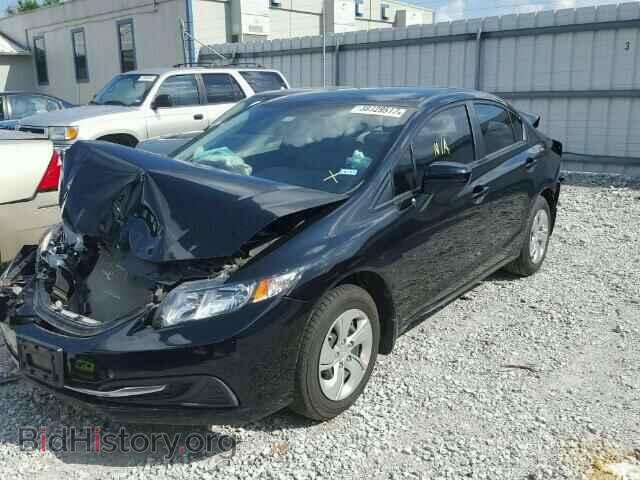 2014 HONDA CIVIC - VIN: 2HGFB2F56EH533493 - Фото 2